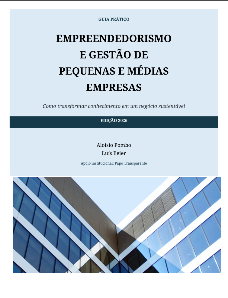 Capa do e-book Empreendedorismo e Gestão de PME